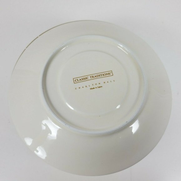 Charlton Hall Christmas 7 seven saucers - Picture 4 of 5